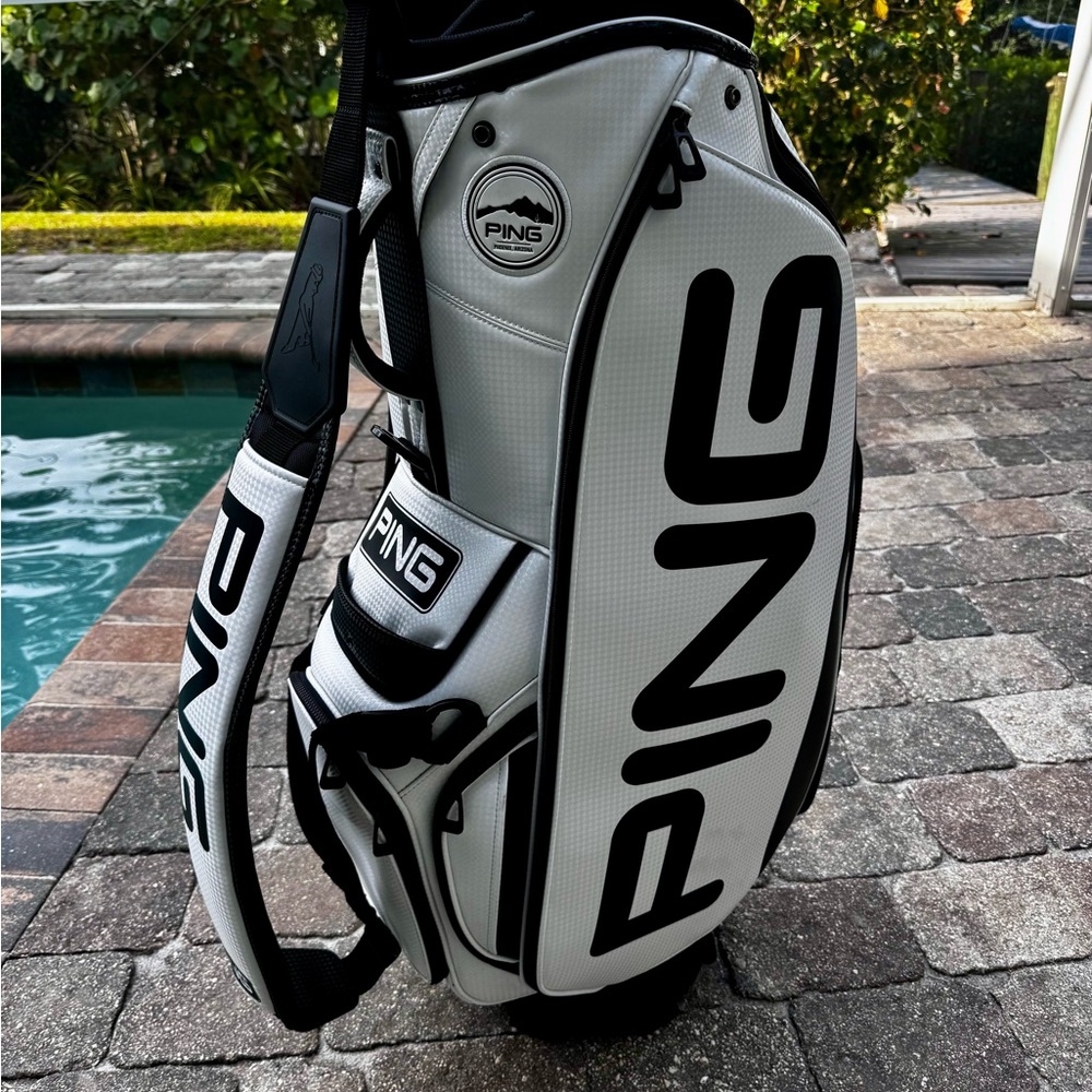 Ping Black and White Duffel Bag Premium Design